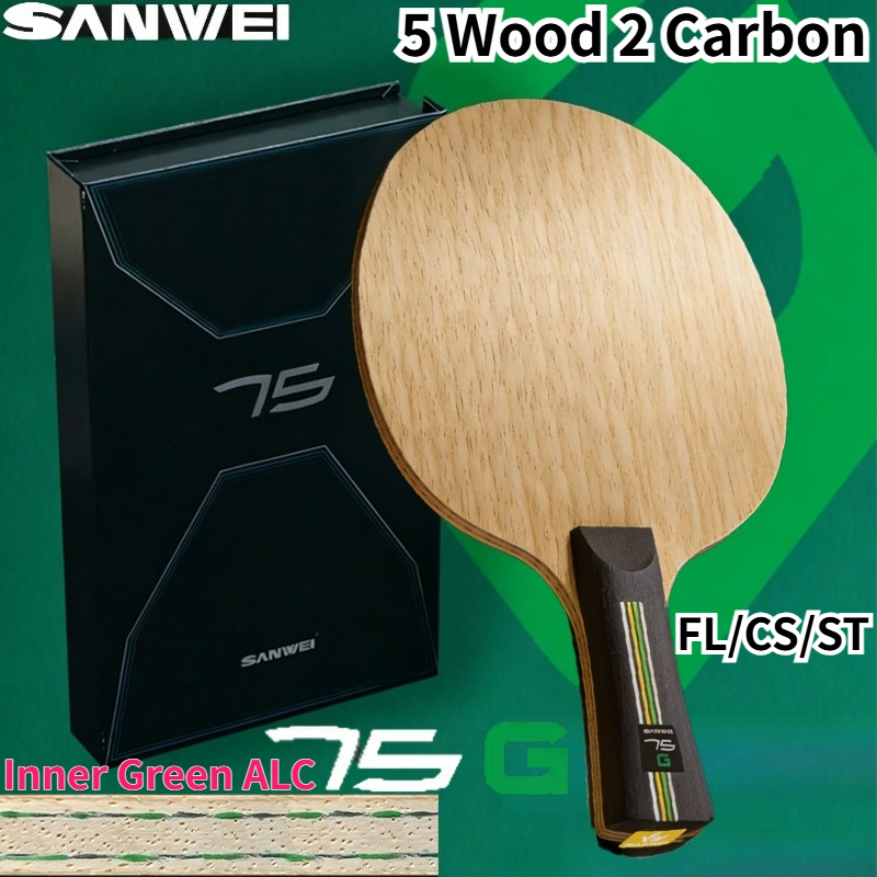 Badminton Background - NEW SANWEI 75G Inner Green-ALC Table