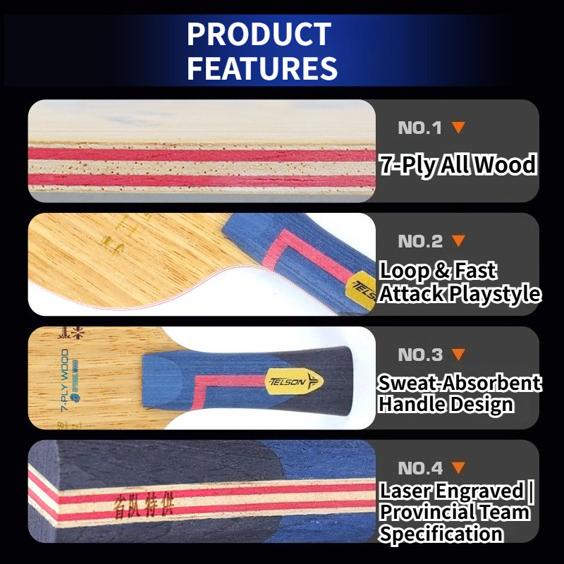 LOKI Telson Jifeng 7 Max Table - Badminton Background 评论和价格